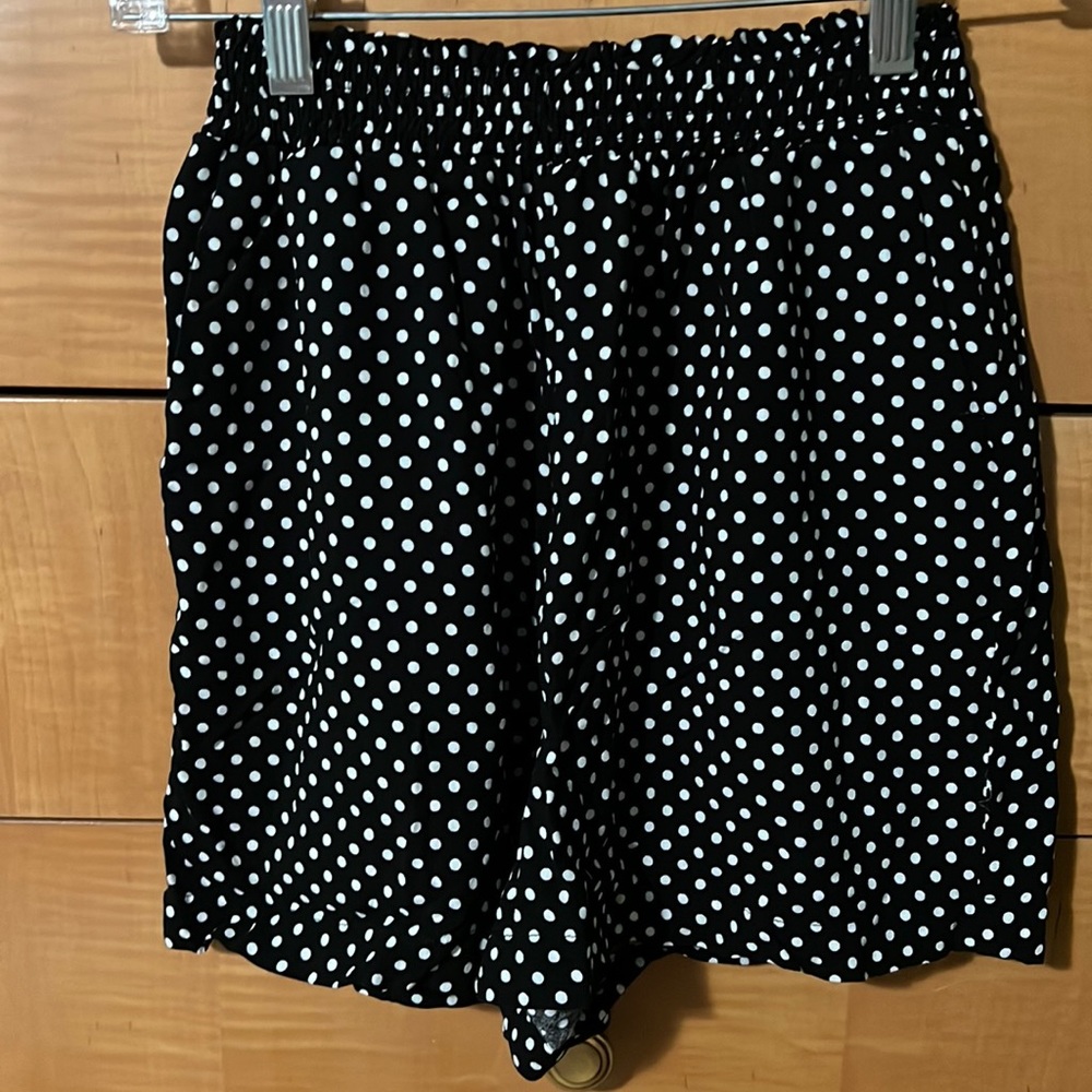 Pop Sugar Shorts Black Stretch Size Medium